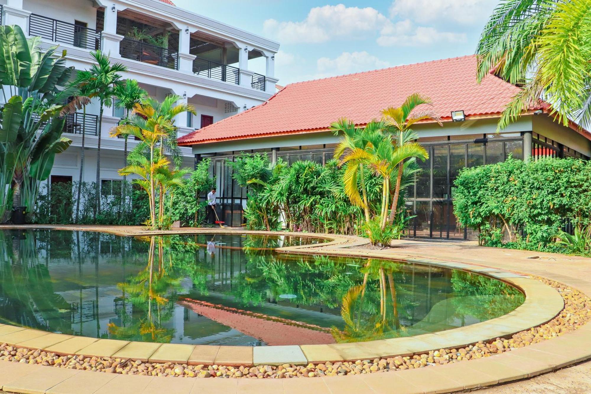 Lucky Garden Boutique Hotel Siem Reap Exterior photo